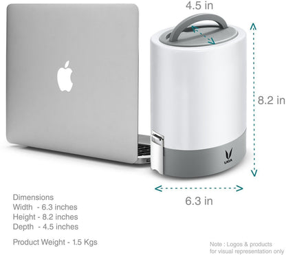 Tyffyn Jumbo Copper-Finished Stainless Steel Lunch Box Without Bagmat, 1300 ml, 4 Containers