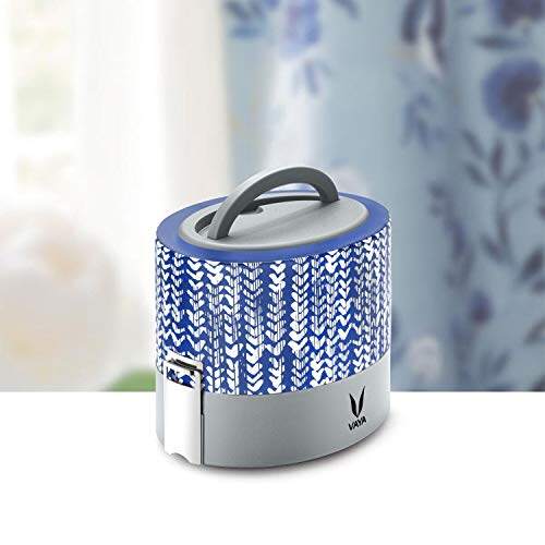 Tyffyn Copper-Finished Stainless Steel Lunch Box, 600 ml, 2 Containers