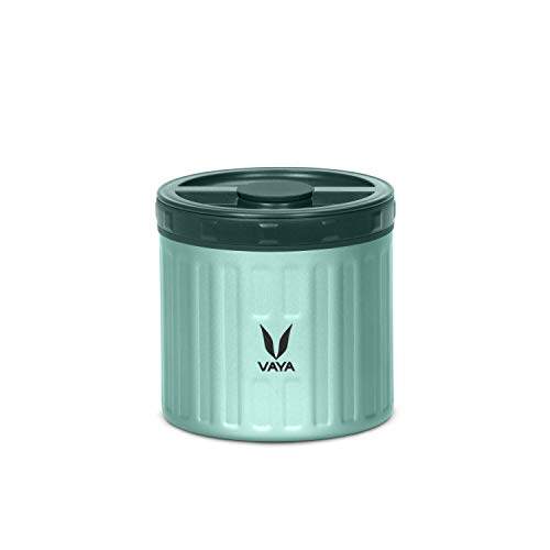 保鲜盒 300 毫升 - 真空隔热不锈钢餐盒、沙拉盒、餐盒、便携式午餐盒、水果盒，1 x 300 毫升