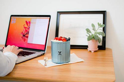 Simpan 500 ml - Bekas Makanan Keluli Tahan Karat Bertebat Vakum, Kotak Salad, Pembawa Makanan, Kotak Makan Tengahari Mudah Alih, Kotak Buah, 1 x 500 ml 