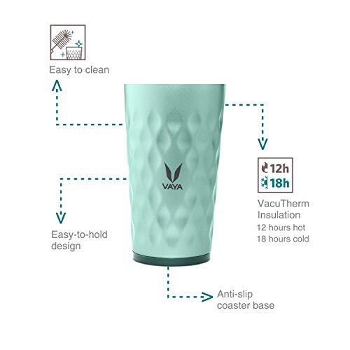 Drynk 350 ml Vacuum Insulated Stainless Steel Flask, Thermos Sipper Water Bottle (Tumbler+Sipper)