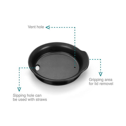 Tumbler Keluli Tahan Karat PopCup dengan Tudung, Mug Perjalanan Bertebat Vakum Dinding Dua Kali, 250ml 