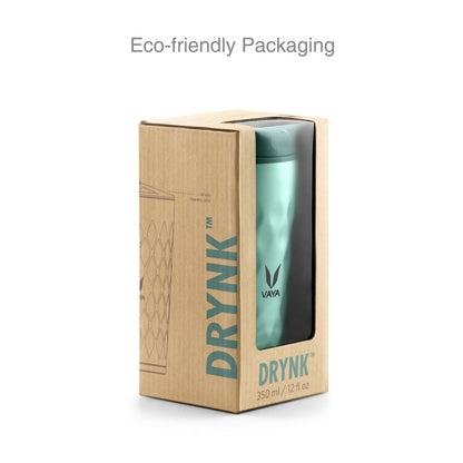 Drynk 350 ml Vacuum Insulated Stainless Steel Flask, Thermos Sipper Water Bottle (Tumbler+Sipper)