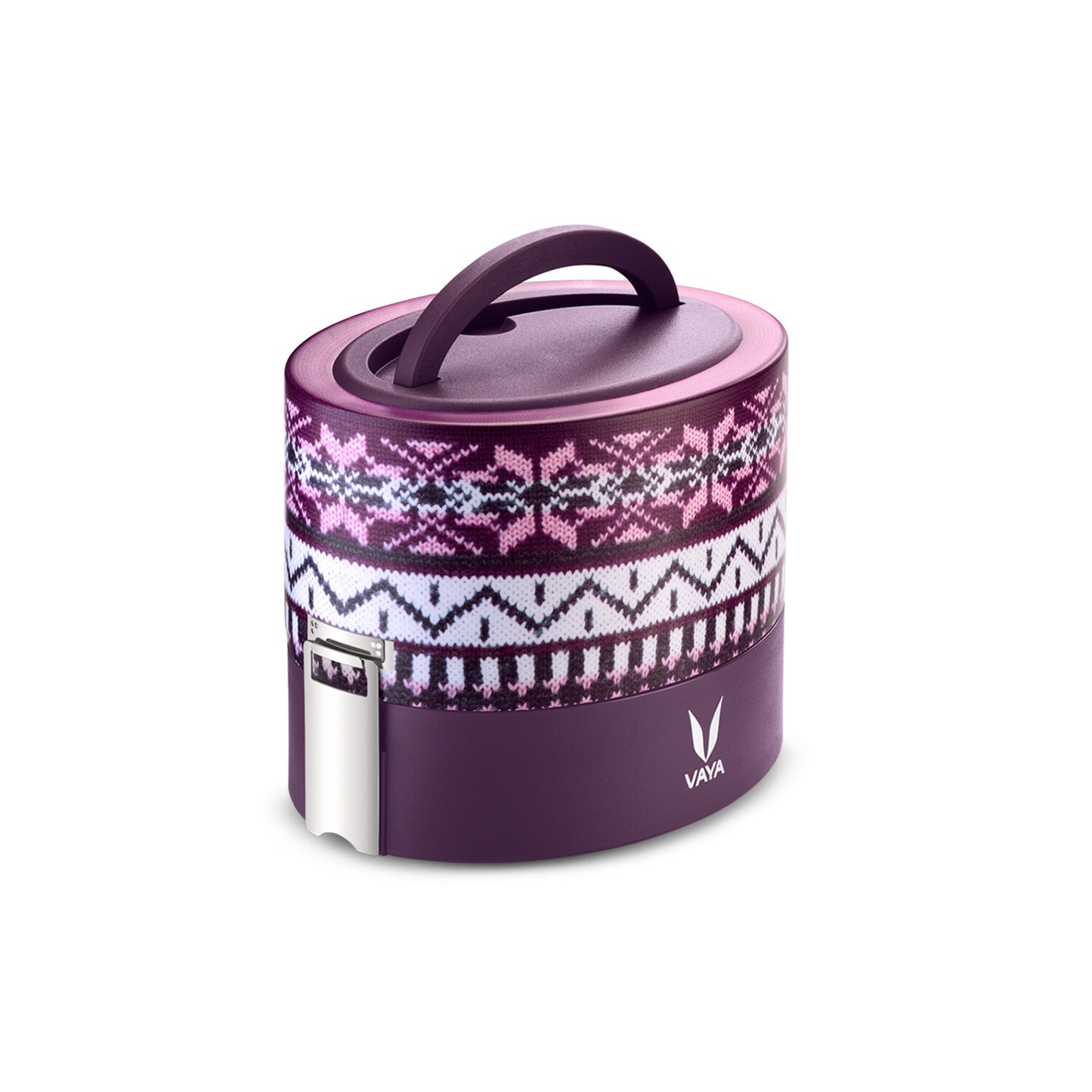 Tyffyn Copper-Finished Stainless Steel Lunch Box, 600 ml, 2 Containers