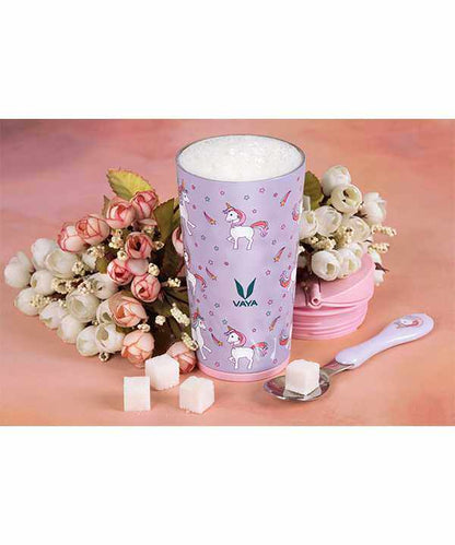 Drynk 350 ml Vacuum Insulated Stainless Steel Flask, Thermos Sipper Water Bottle (Tumbler+Sipper)