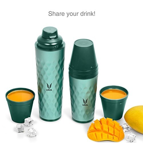 Drynk 3 in 1 Stainless Steel Water Bottle (Tumbler+Sipper+Gulper) with 2 Cups, 600 ml