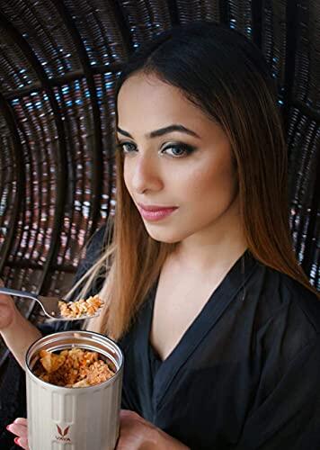 Simpan 500 ml - Bekas Makanan Keluli Tahan Karat Bertebat Vakum, Kotak Salad, Pembawa Makanan, Kotak Makan Tengahari Mudah Alih, Kotak Buah, 1 x 500 ml 