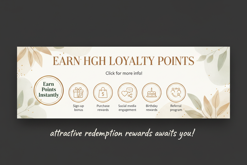 Earn HGH Loyalty Points