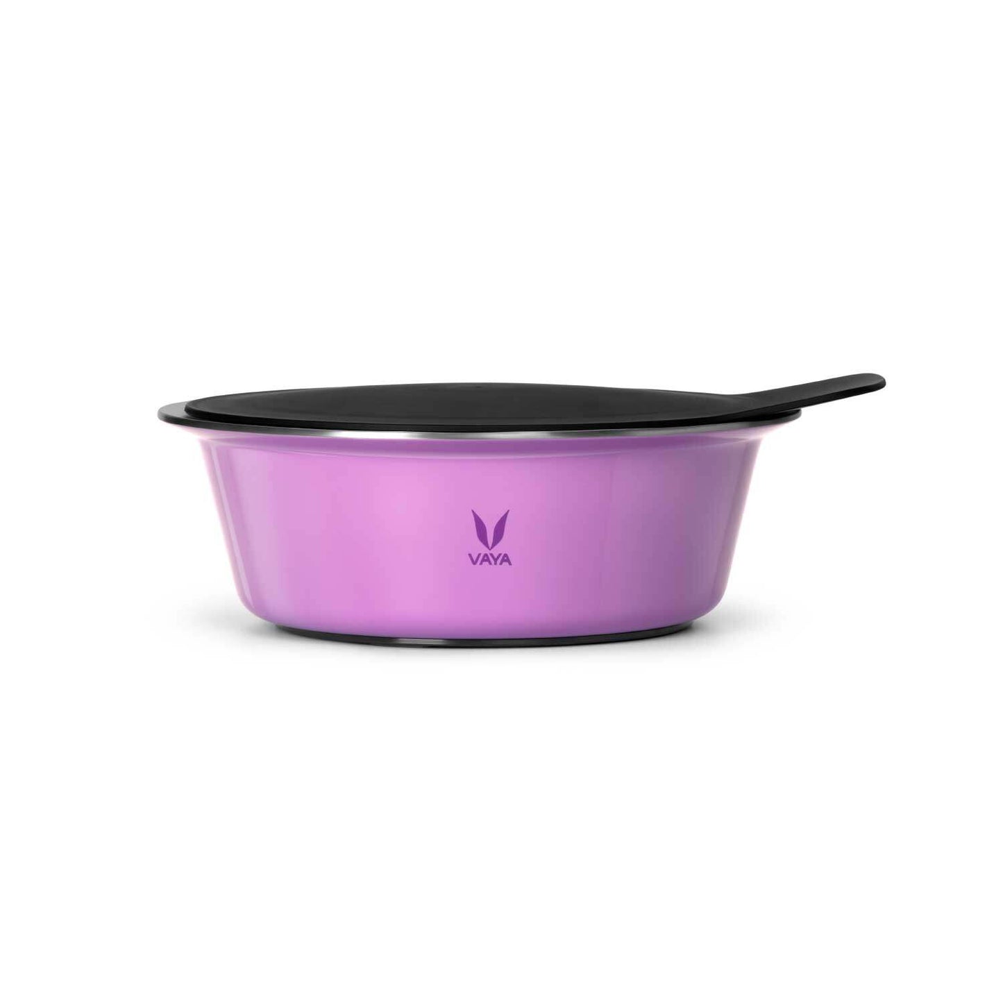 HauteCase - Kaserol Bertebat Keluli Tahan Karat Dengan Tudung | Periuk Kes Panas dan Bekas Makanan Termos | Kuali Periuk Kaserol Panas dengan Tudung 1.5L + Tudung Tindanan 