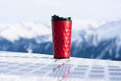 Drynk 350 ml Vacuum Insulated Stainless Steel Flask, Thermos Sipper Water Bottle (Tumbler+Sipper)